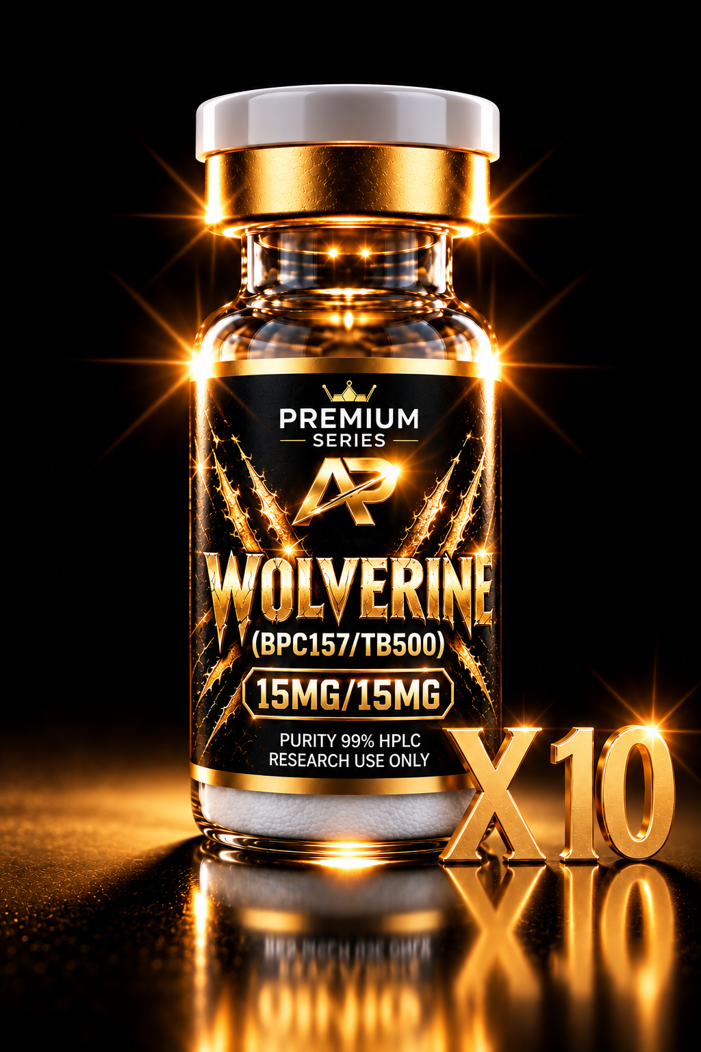 WOLVERINE 30MG (BPC-157 15mg + TB-500 15mg)