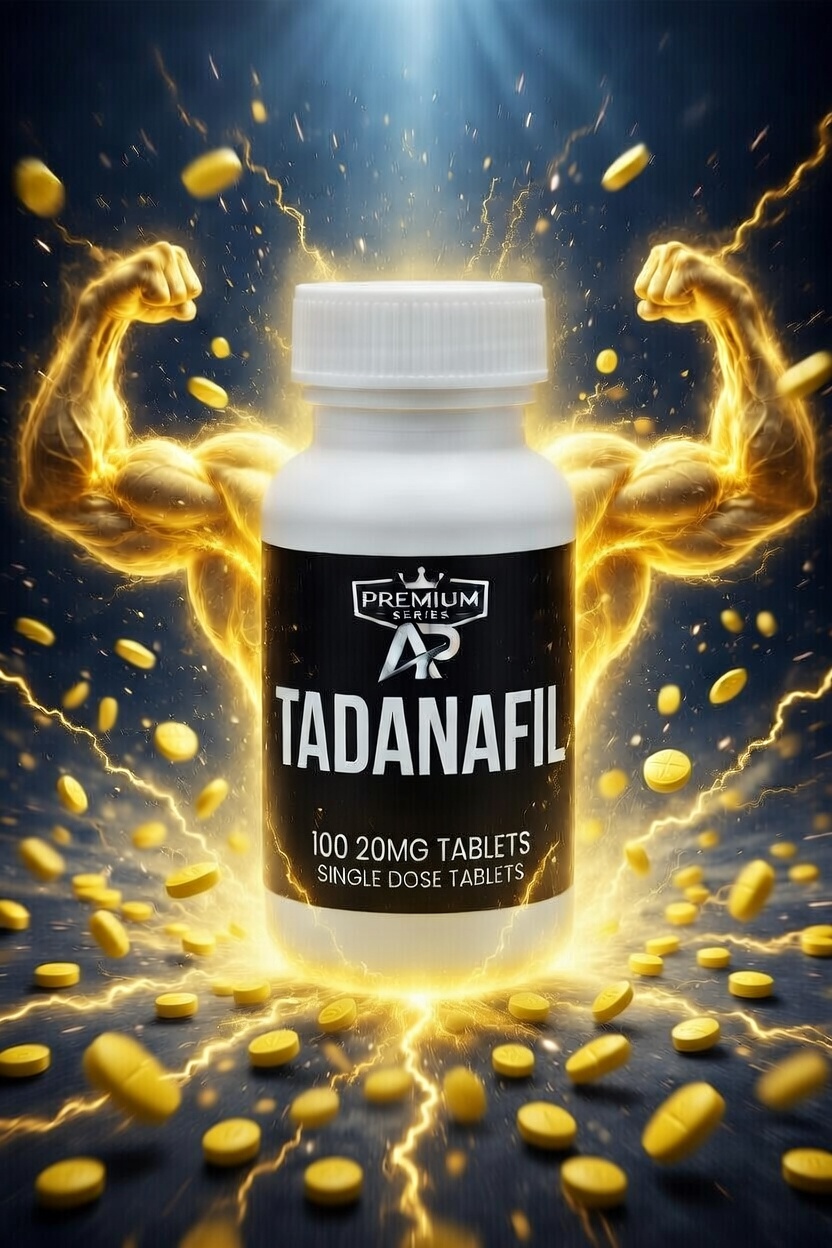 Tadanafil 20mg 100 Tablets